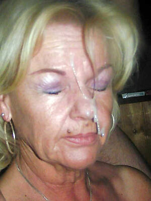 amazing mature cum facials