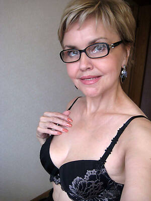 free matures in glasses love posing meagre