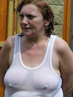 real despondent dressed of age women teasing us