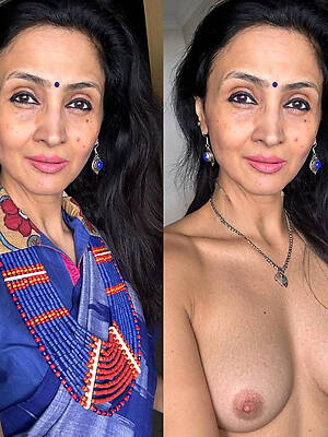 blue old indian woman nude