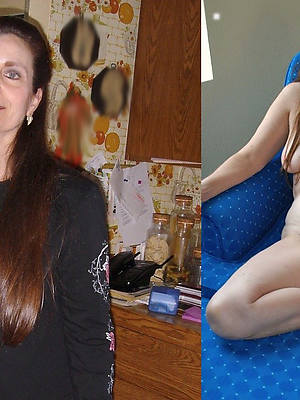 mature women dressing undressing posing nude