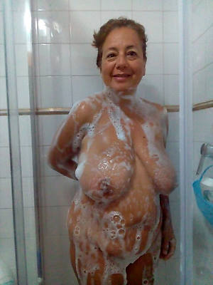 grown up in the shower naked